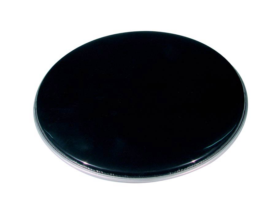 PARCHE BOSTON NEGRO ÉBANO DE 22"