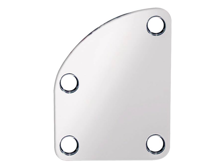 PLACA BOSTON PARA MONTAJE MÁSTIL 45x514mm CROMO