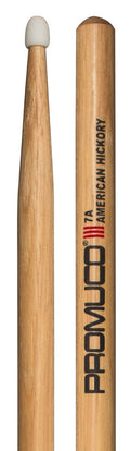 BAQUETAS PROMUCO PREMIUM HICKORY (NOGAL) NYLON 7A
