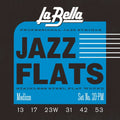 JUEGO DE CUERDAS PARA GUITARRA ELÉCTRICA LA BELLA JAZZ FLATS MEDIUM