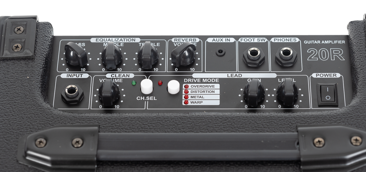 AMPLIFICADOR DE GUITARRA  MULTI EFECTOS EK AUDIO 20R
