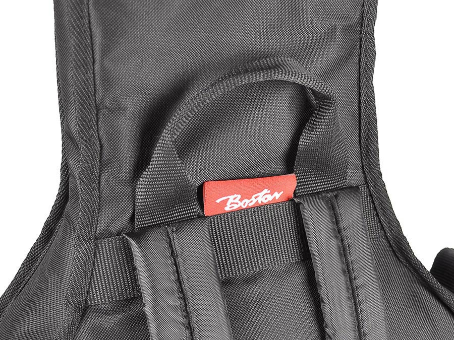 Funda clásica Boston 25 mm negra/gris