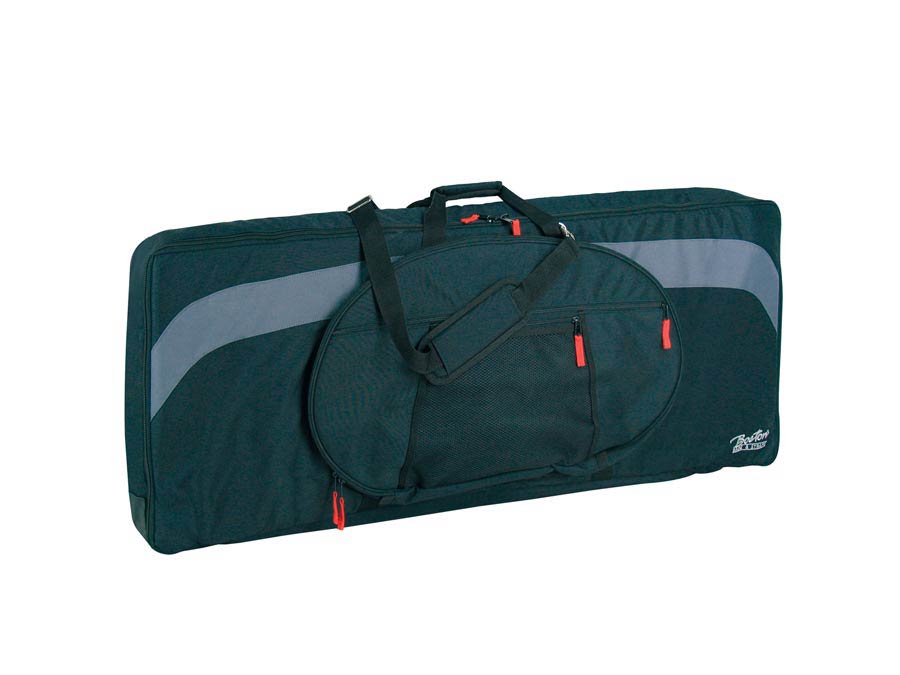 Funda Boston teclado 98x40x17cm neg/gris 25mm