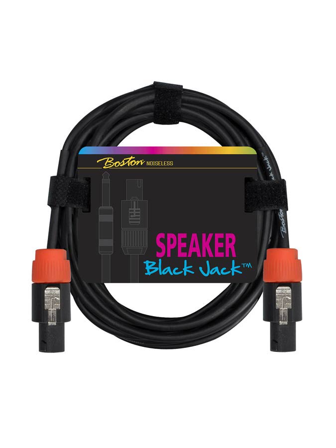 CABLE ALTAVOZ BOSTON TWIST-TWIST NEGRO 2x1.5mm 10m