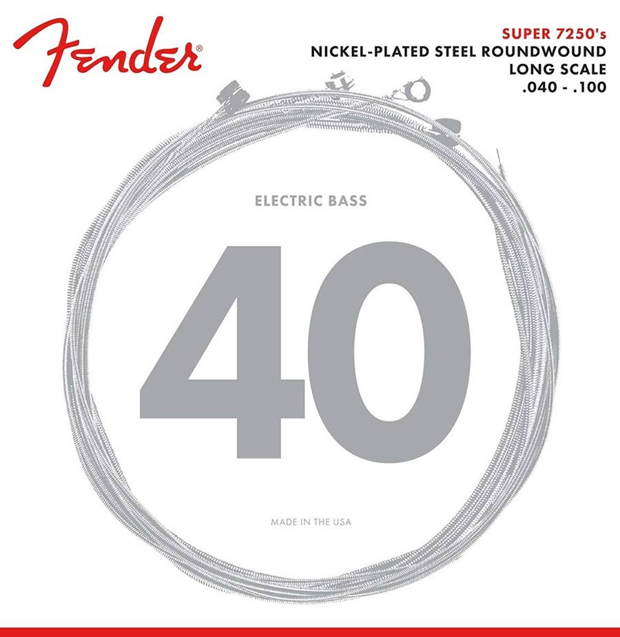 Jgo cuerdas bajo Fender níquel light