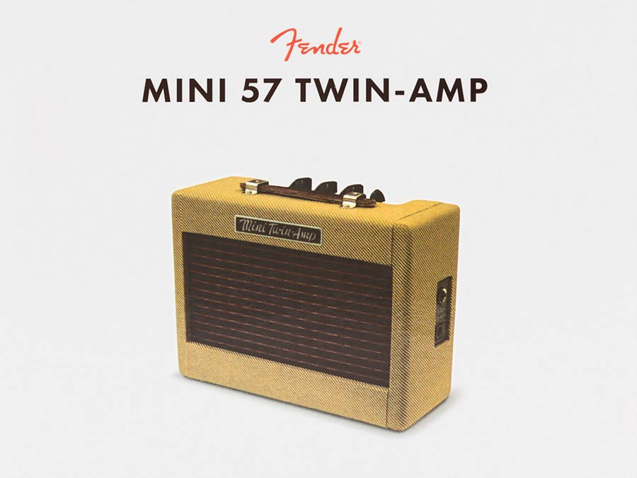 AMPLIFICADOR BATERÍA FENDER MINI 57 1W