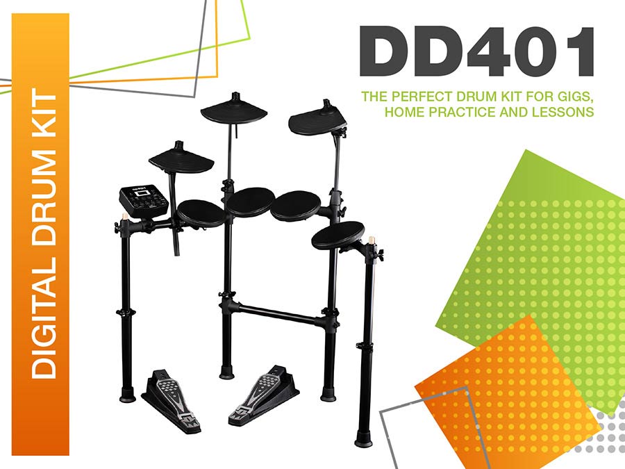 BATERÍA DIGITAL MEDELI DD401