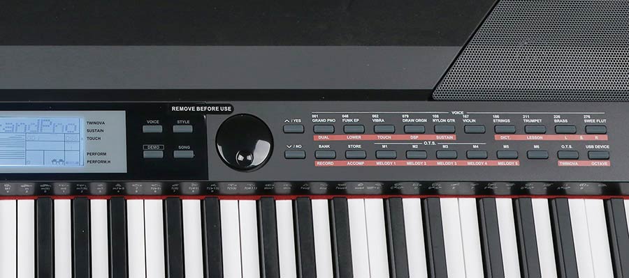 PIANO DE ESCENARIO MEDELI SP4200/BK