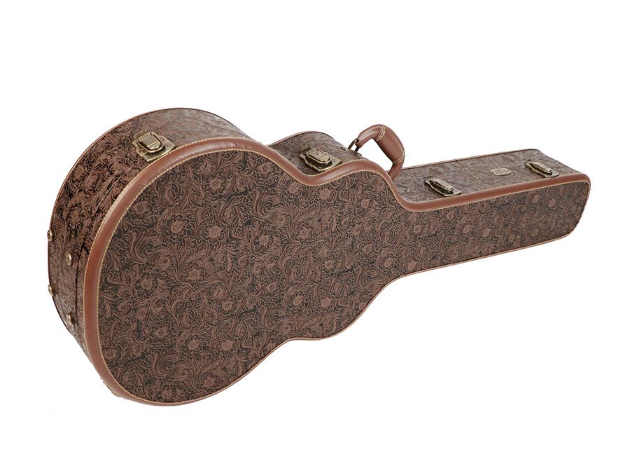 ESTUCHE BOSTON MINI-JUMBO DE MADERA TALLADO