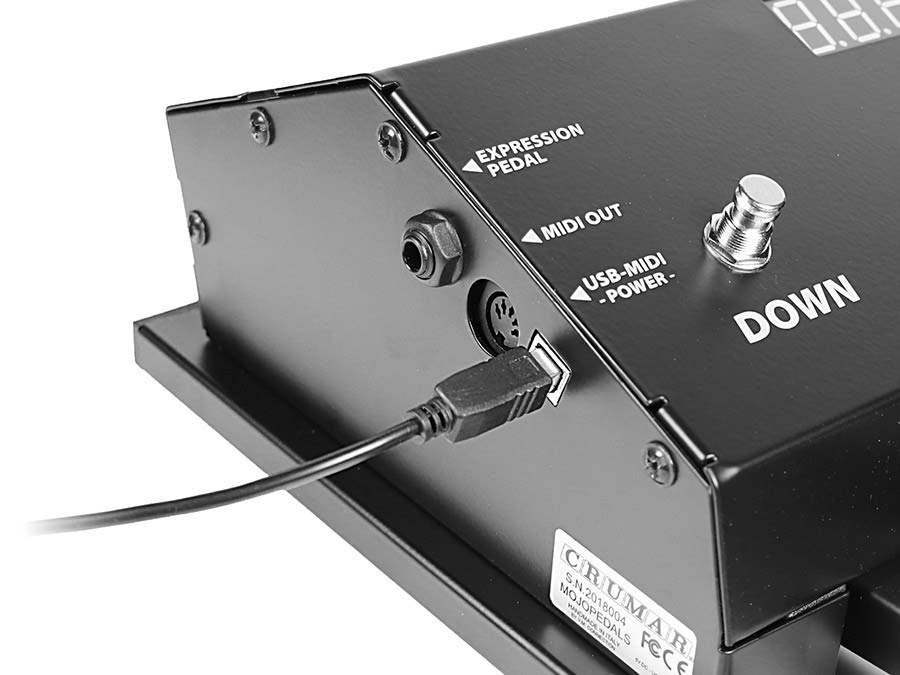 Pedalera midi Crumar para organo MOJO 13 teclas