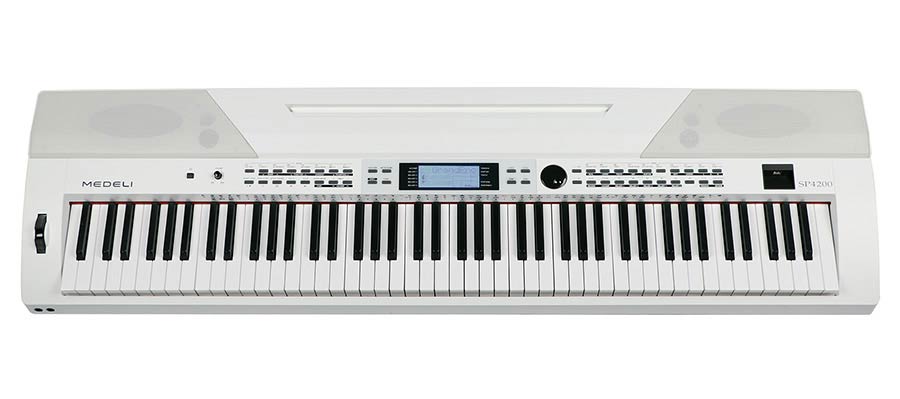 PIANO DE ESCENARIO MEDELI 88 TECLAS SP4200/WH