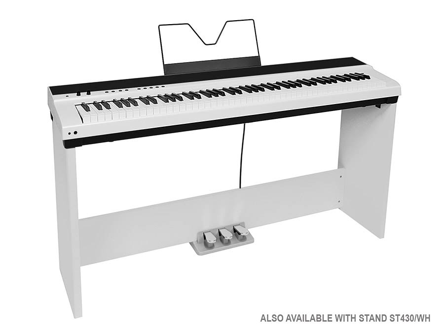 PIANO DE ESCENARIO MEDELI 88 TECLAS SP201/WH