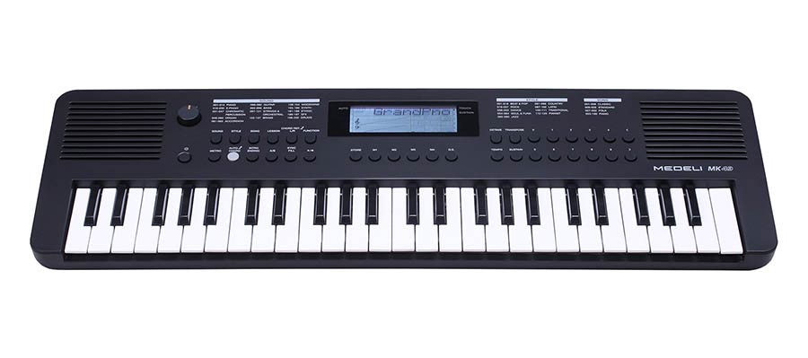 TECLADO MEDELI DE 49 TECLAS NEGRO MK49/BK