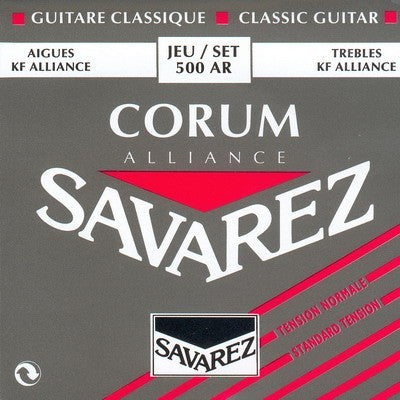 500AR Juego de Cuerdas Clasica Savarez Corum Alliance Tension Media