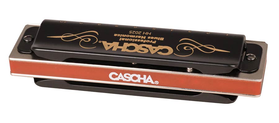 professional blues harmonica in C, incl. case and