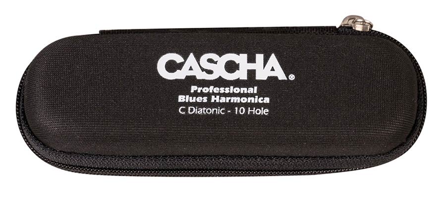 professional blues harmonica in C, incl. case and