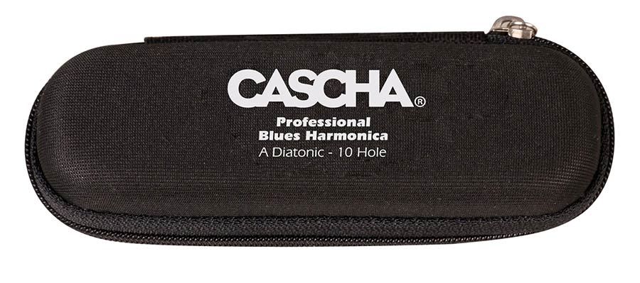 professional blues harmonica in A, incl. case and