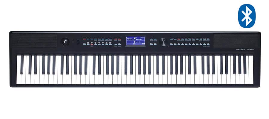 PIANO DE ESCENARIO MEDELI 88 TECLAS SP-A500/BK
