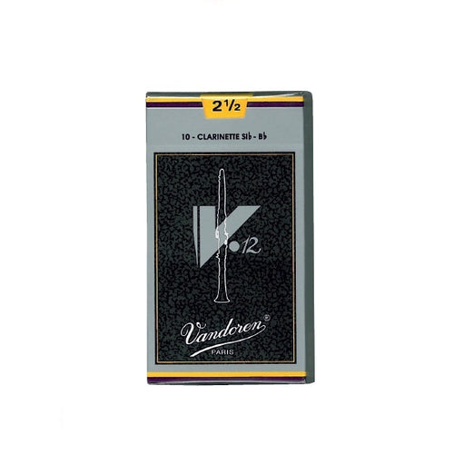 10 CAÑAS VANDOREN DE CLARINETE V-12 # 2 1/2