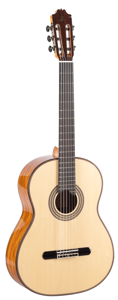 GUITARRA CLÁSICA ADMIRA ARTISTA SERIE CONSERVATORIO TAPA ABETO FONDO SANTOS