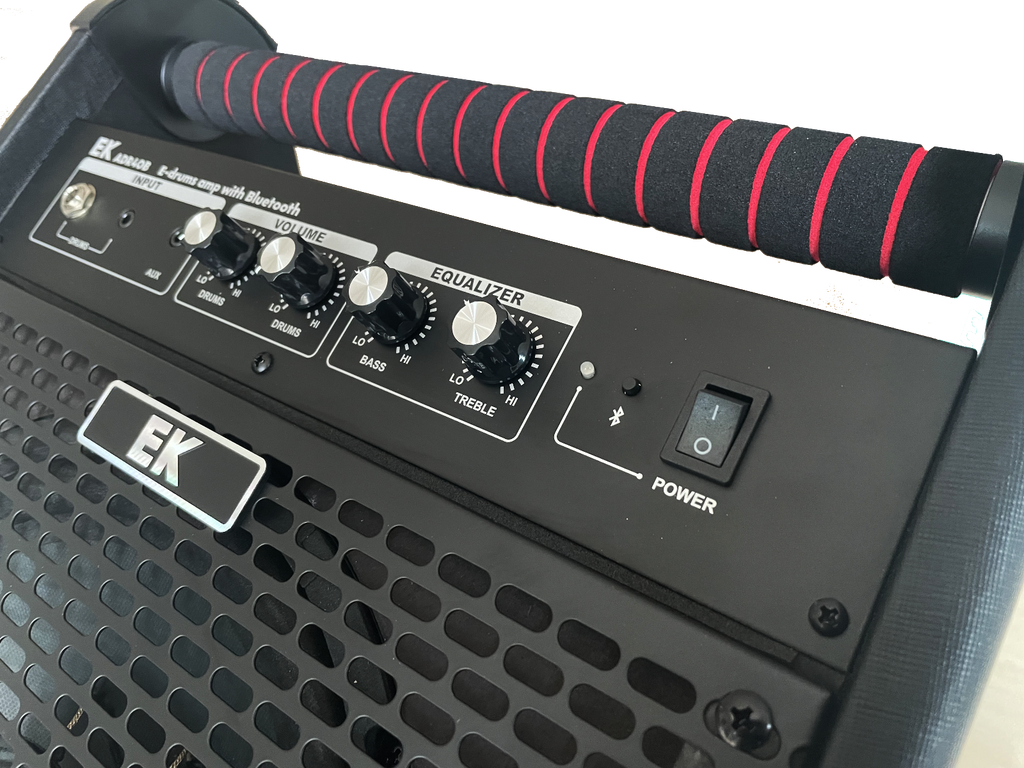 AMPLIFICADOR EK PARA BATERÍA ELECTRÓNICA CON BLUETOOTH®