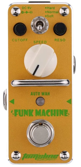PEDAL GUITARRA ELÉCTRICA TOMSLINE AUTO WAH FUNK MACHINE