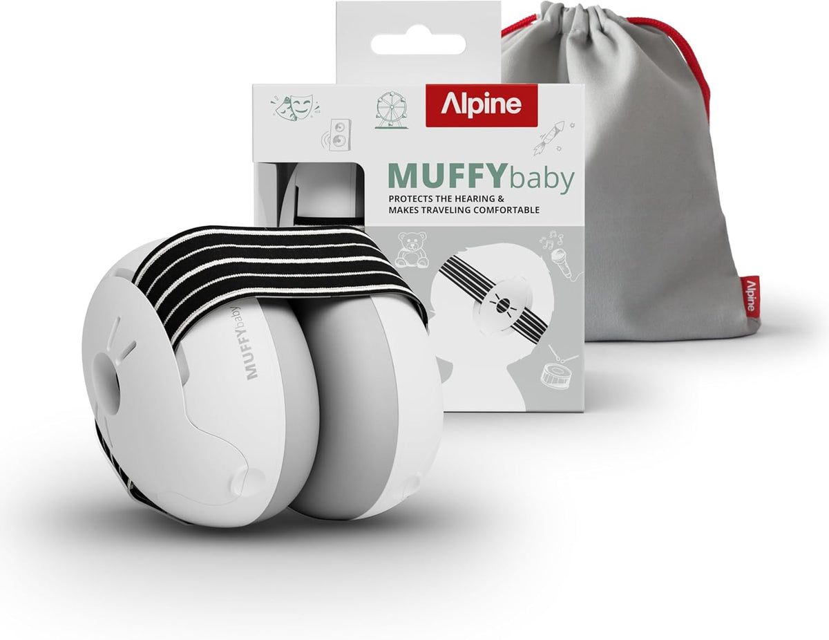 CASCOS PROTECCIÓN RUIDOS MUFFY BABY NEGRO