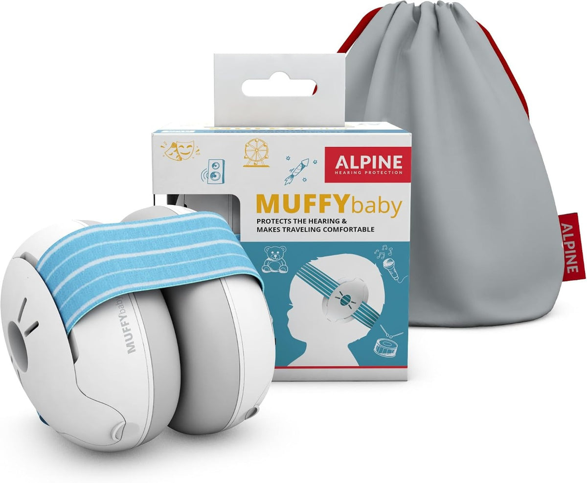 CASCOS PROTECCIÓN RUIDOS MUFFY BABY AZUL