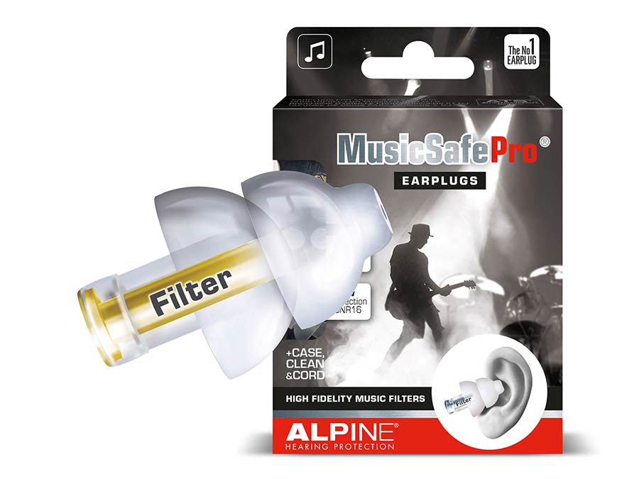 TAPONES OÍDOS MUSICSAFEPRO TRANSPARENTES