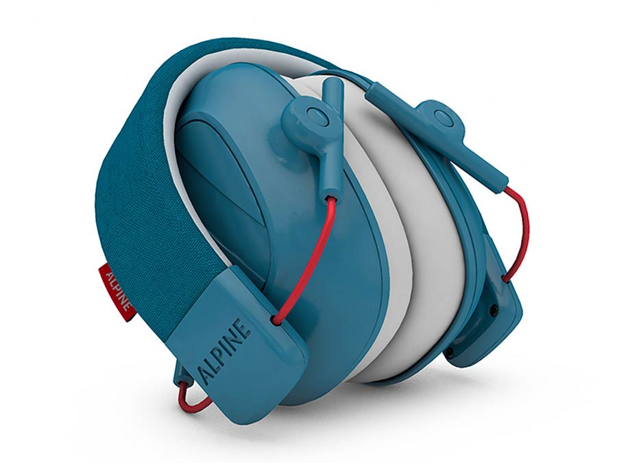 CASCO PROTECCIÓN OÍDOS PARA NIÑOS AZUL