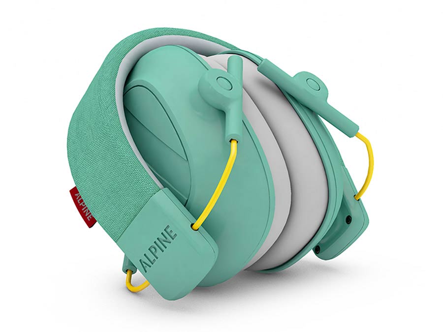 CASCO PROTECCIÓN OÍDOS PARA NIÑOS VERDE CLARO