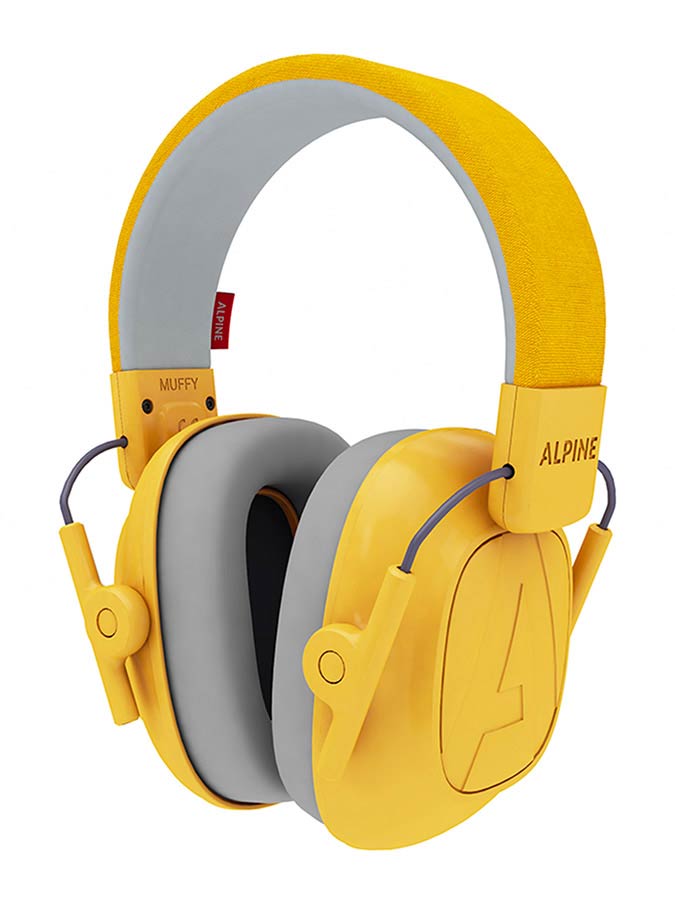 CASCO PROTECCIÓN OÍDOS PARA NIÑOS AMARILLO