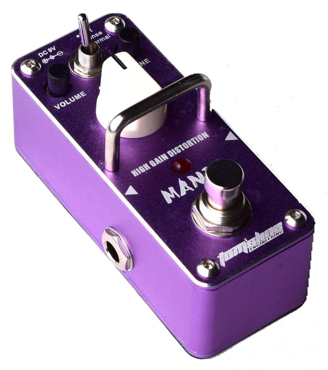 PEDAL GUITARRA ELÉCTRICA TOMSLINE MANIC DISTORSIÓN