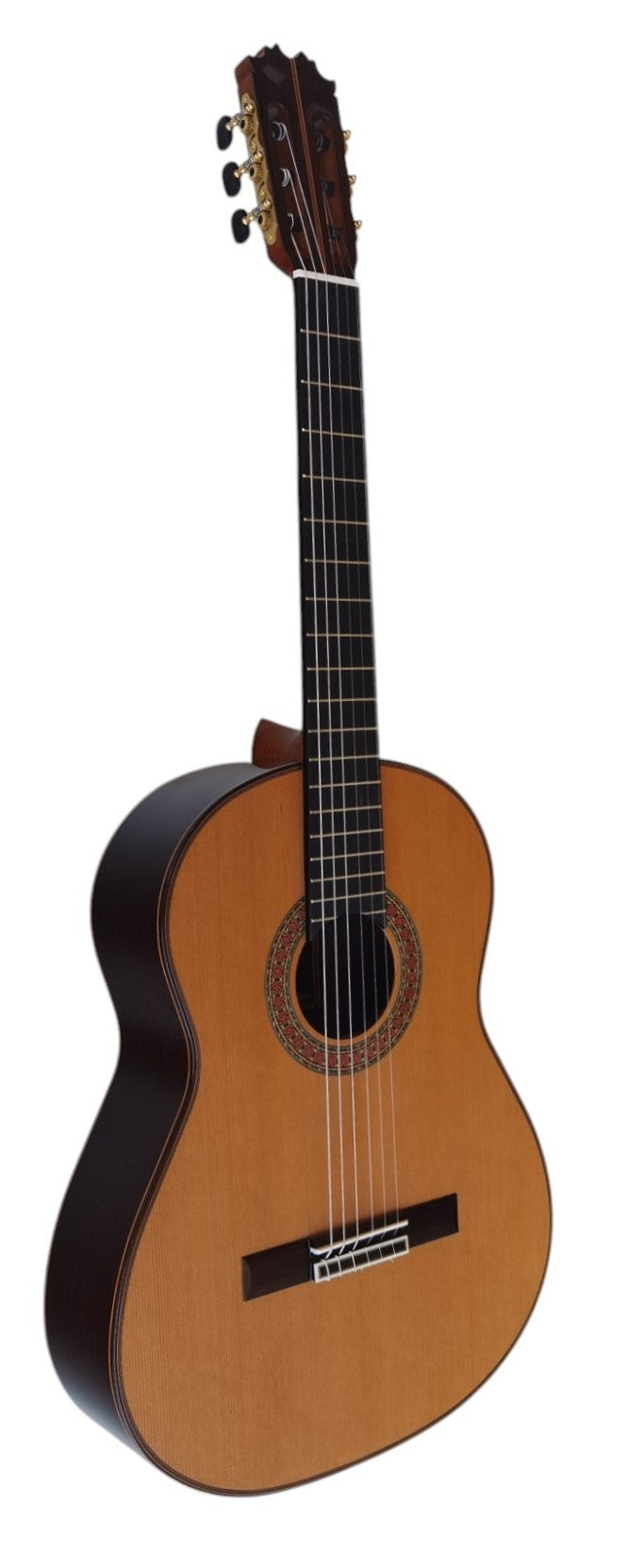 Antonio De Toledo AT-270C – Guitarra Clasica Toda Maciza de Palosanto y Tapa Maciza de Cedro