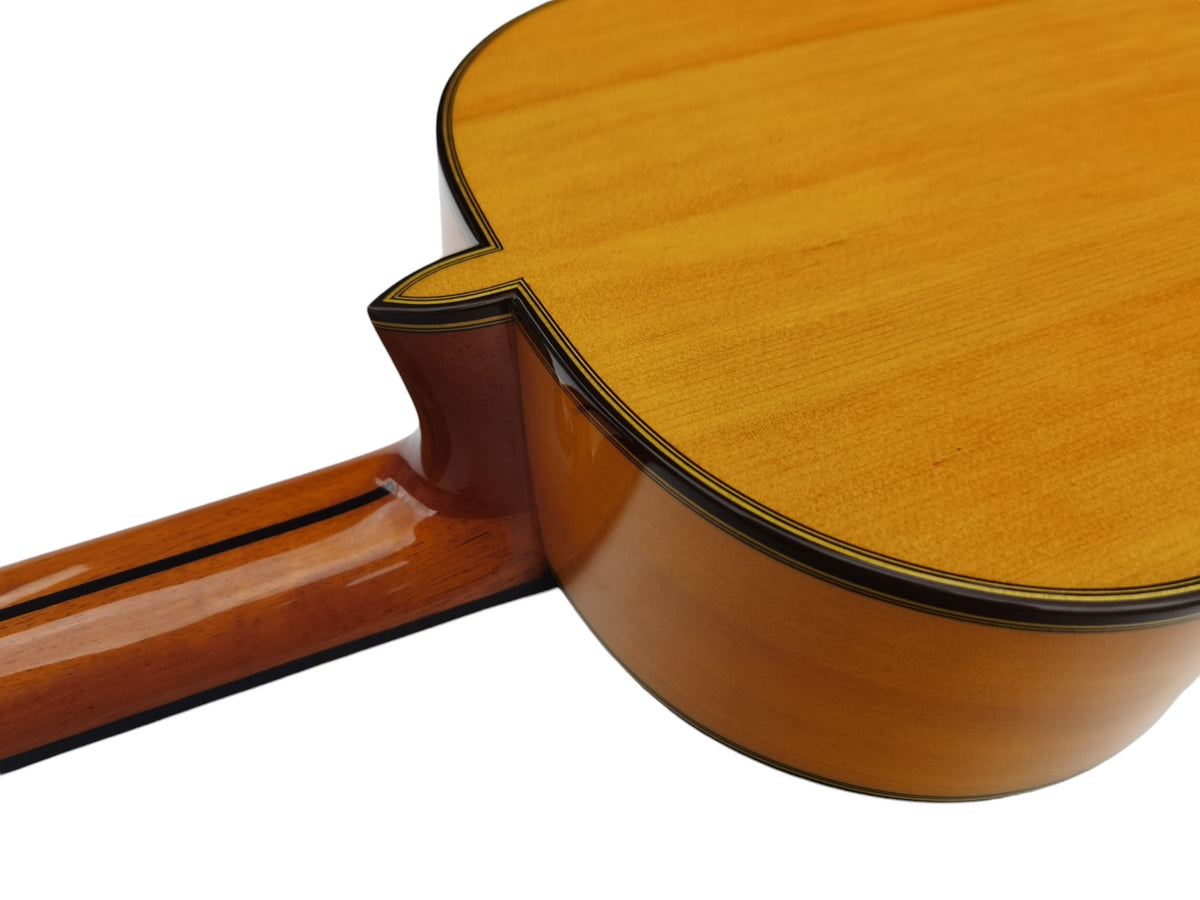 Antonio de Toledo serie Jose Rincon Modelo JRF-7B Guitarra Flamenca Blanca de Cipres