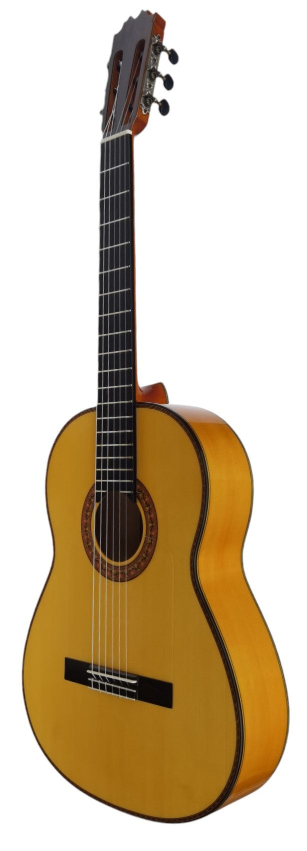Antonio de Toledo serie Jose Rincon Modelo JRF-7B Guitarra Flamenca Blanca de Cipres