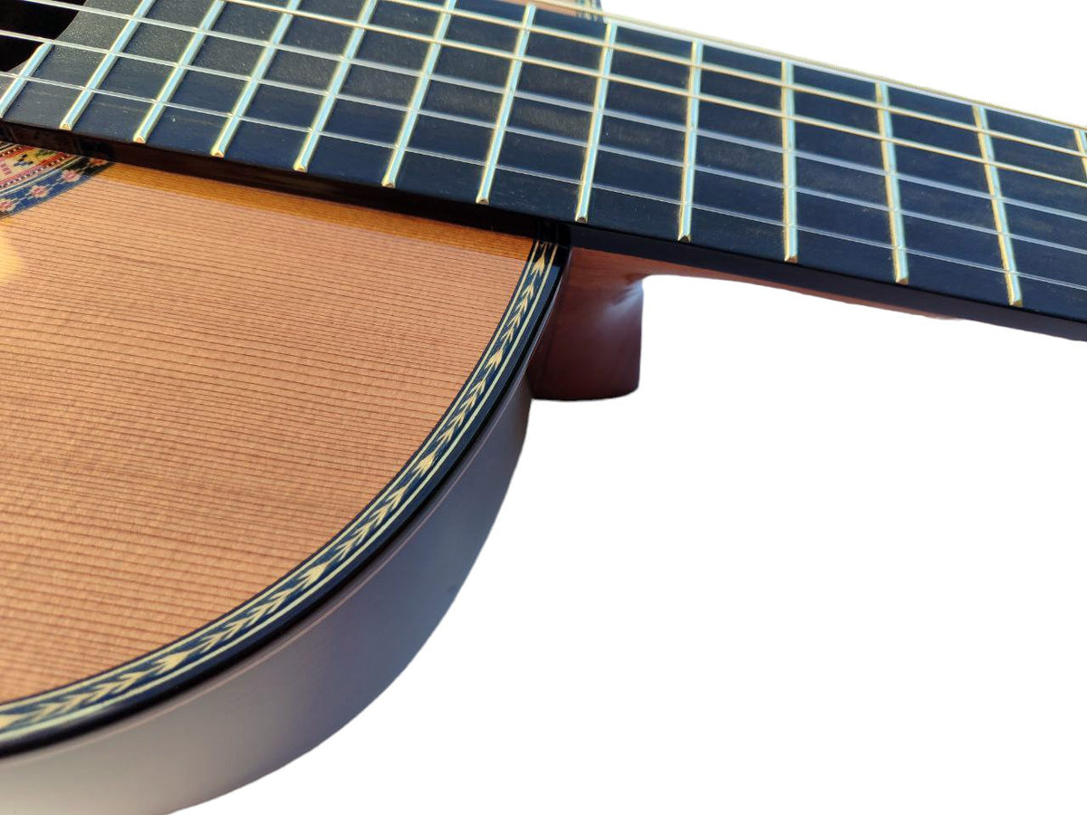 Antonio De Toledo Modelo 240 AT-240C Guitarra Clasica Toda Maciza con Tapa de Cedro