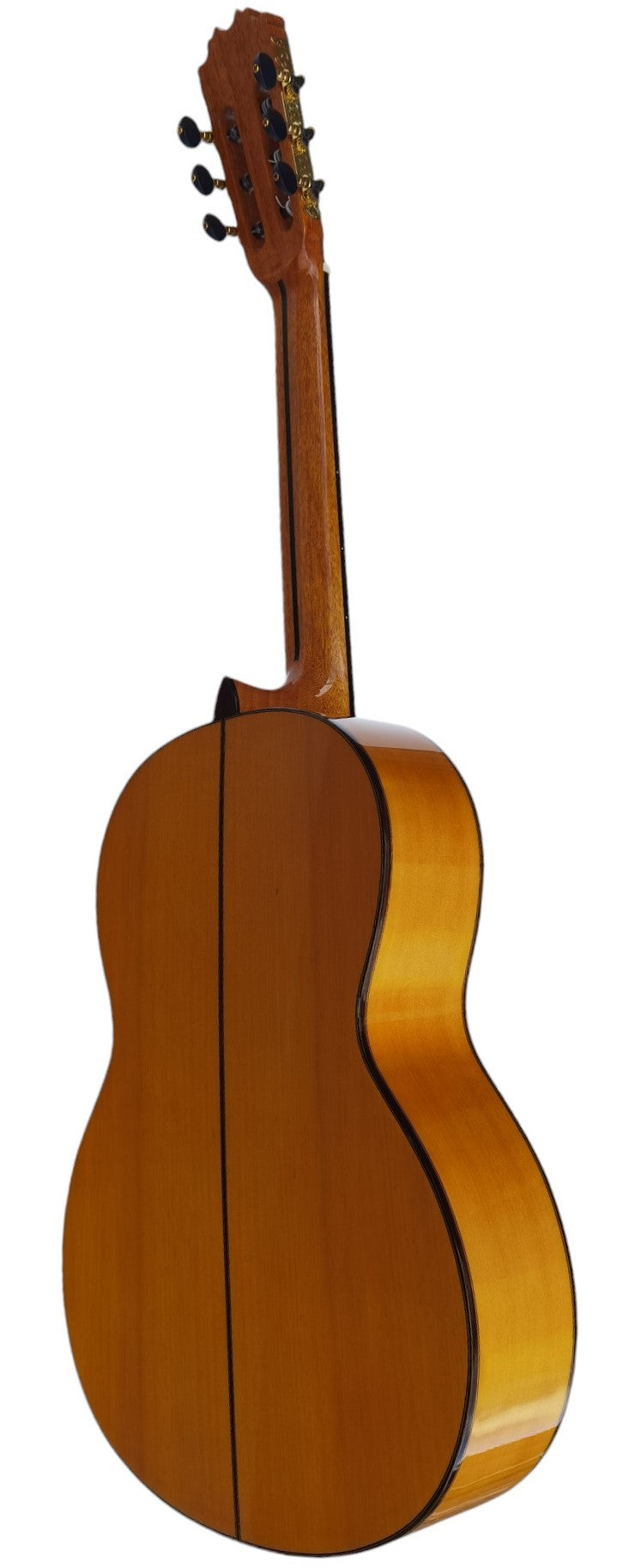Vicente Tatay C320.595B Guitarra Flamenca Blanca de Cipres (Sicomoro) y Tapa Maciza