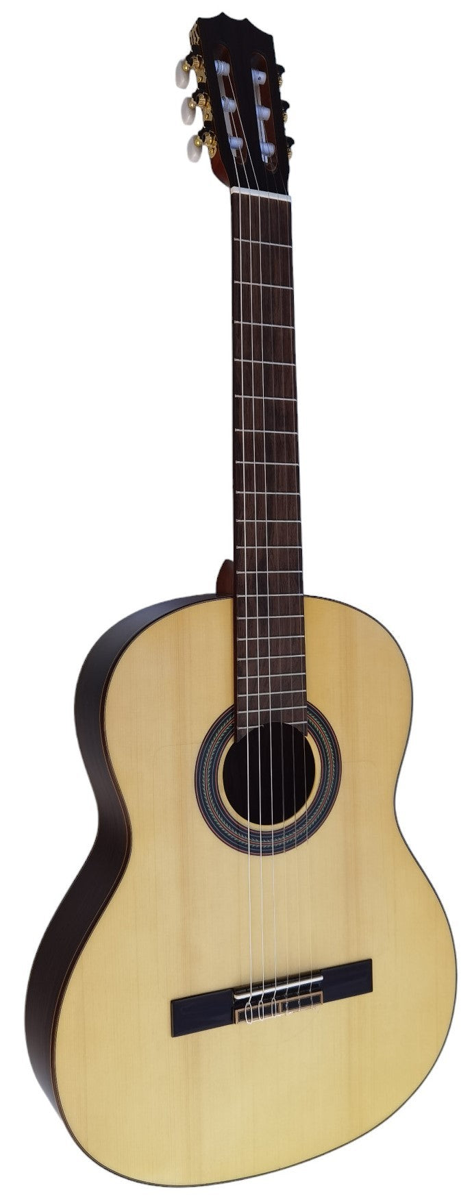 Vicente Tatay C320.593N Guitarra Flamenca Negra de Palo Santo y Tapa Maciza