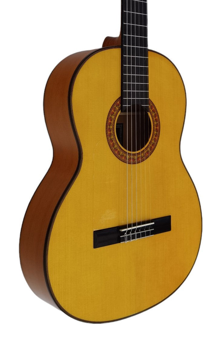 Vicente Tatay C320.595B Guitarra Flamenca Blanca de Cipres (Sicomoro) y Tapa Maciza