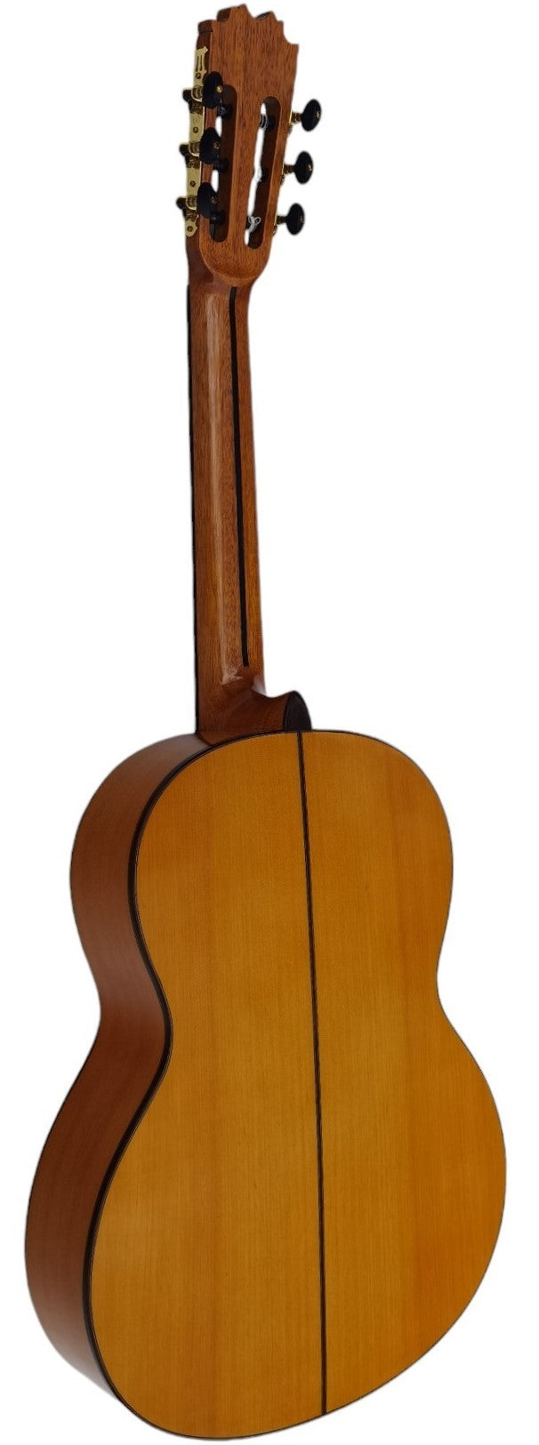 Vicente Tatay C320.595B Guitarra Flamenca Blanca de Cipres (Sicomoro) y Tapa Maciza