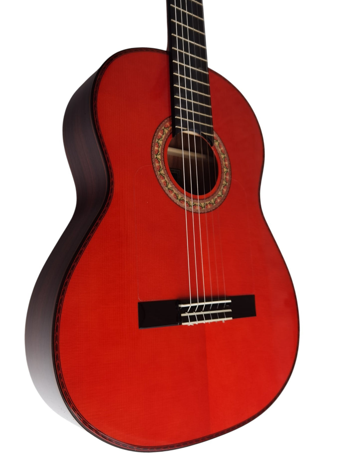 Antonio De Toledo Modelo F17 Negra de Palosanto teñido de rojo ATF-17NR