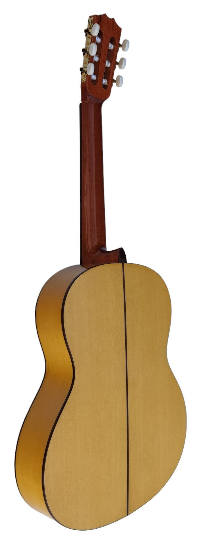 Vicente Tatay C320.593B Guitarra Flamenca Blanca de Cipres (Sicomoro) y Tapa Maciza