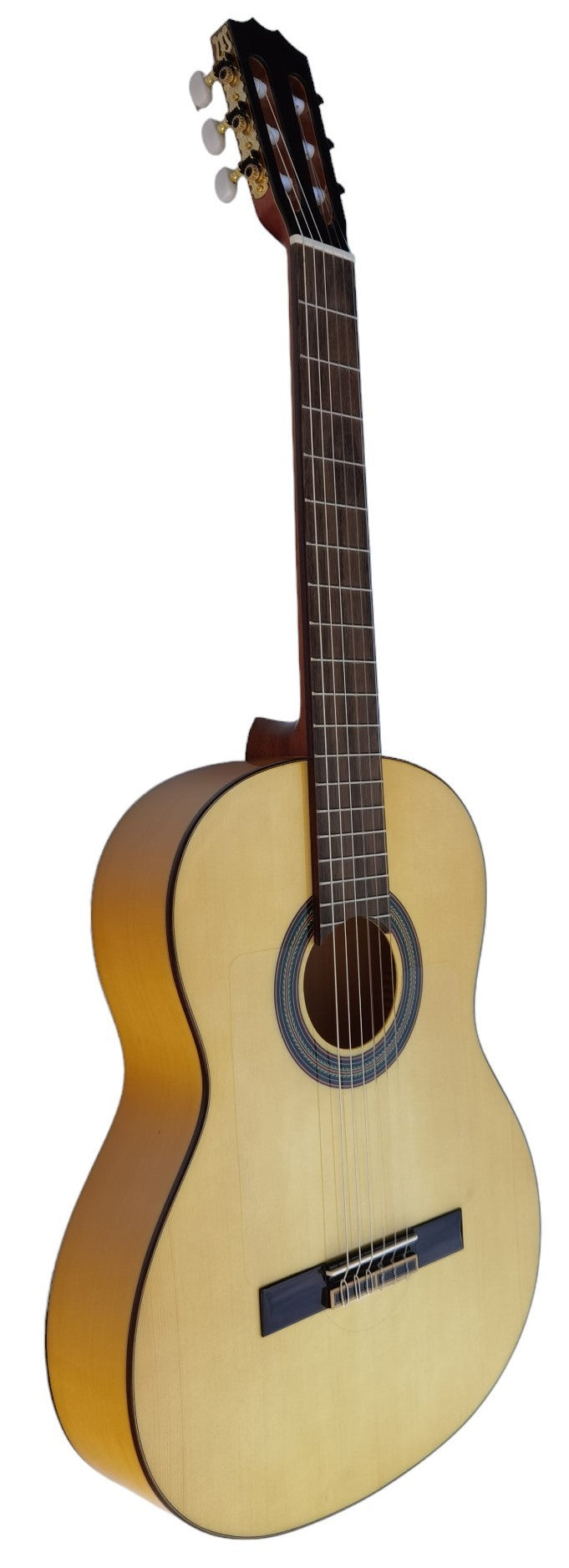 Vicente Tatay C320.593B Guitarra Flamenca Blanca de Cipres (Sicomoro) y Tapa Maciza