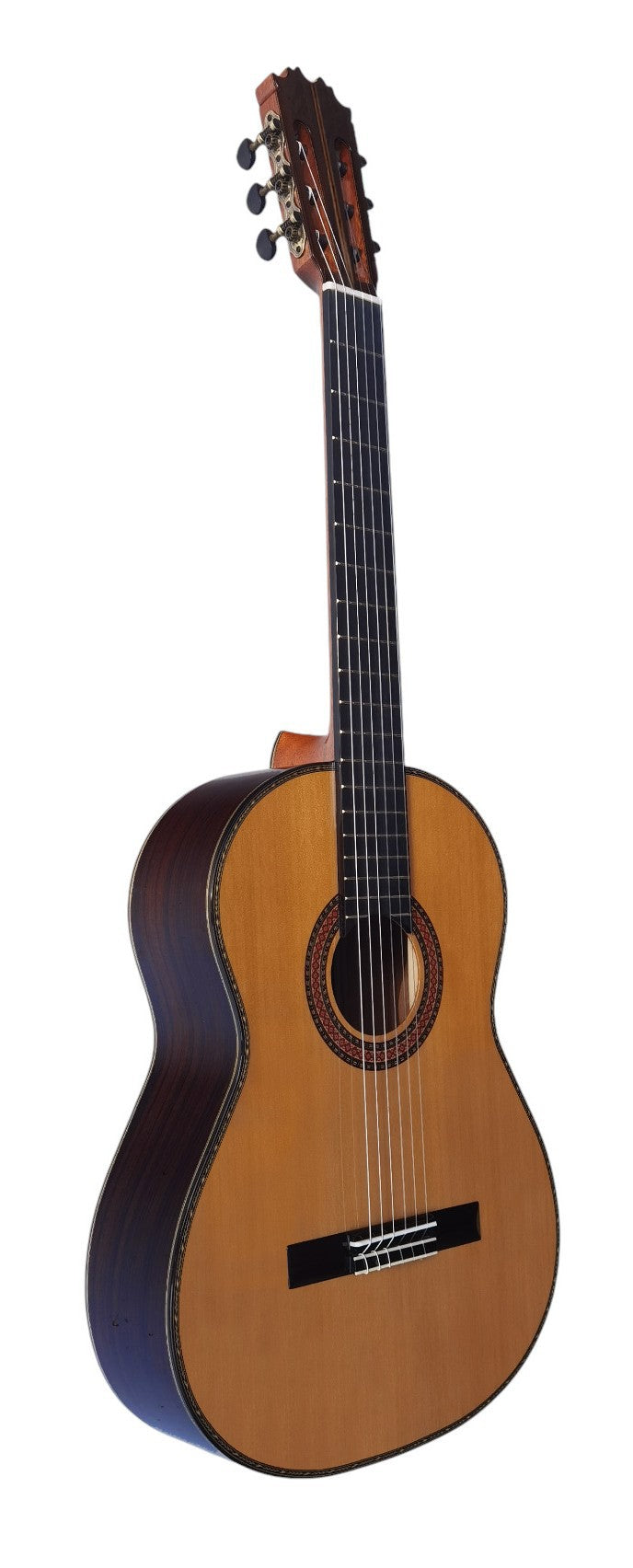 Antonio de Toledo serie Jose Rincon JR-50C – Guitarra Clasica Toda Maciza de Palosanto y Cedro