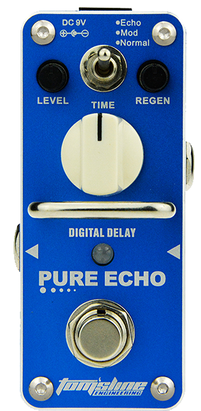 PEDAL GUITARRA ELÉCTRICA TOMSLINE PURE ECHO