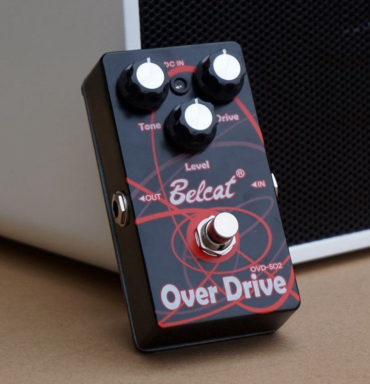 Pedal de Efecto Overdrive Belcat OVD-502 para Guitarra y Bajo