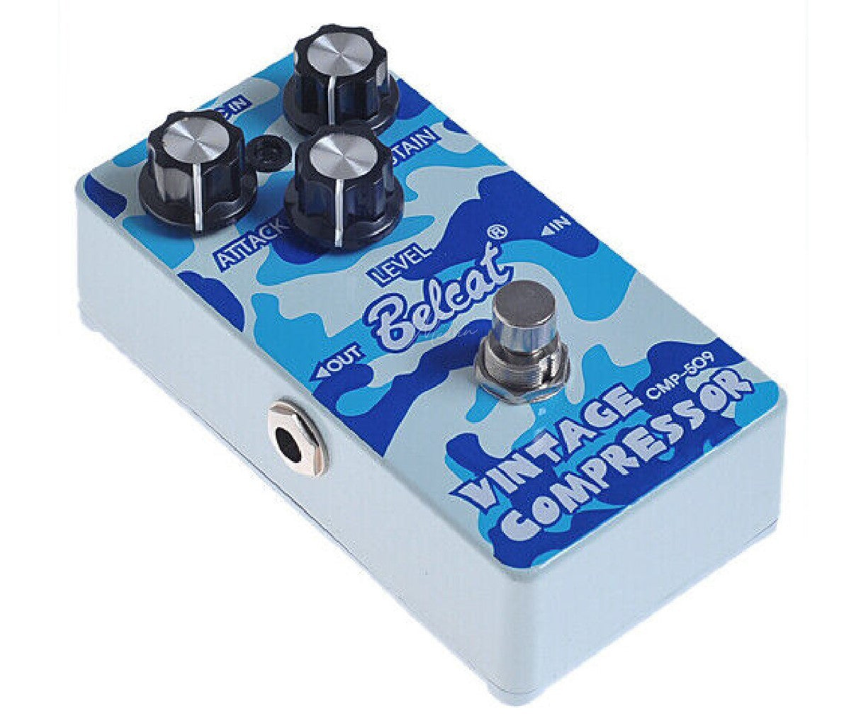 Pedal de Efecto Vintage Compressor Belcat CMP-509 para Guitarra y Bajo - Compresor