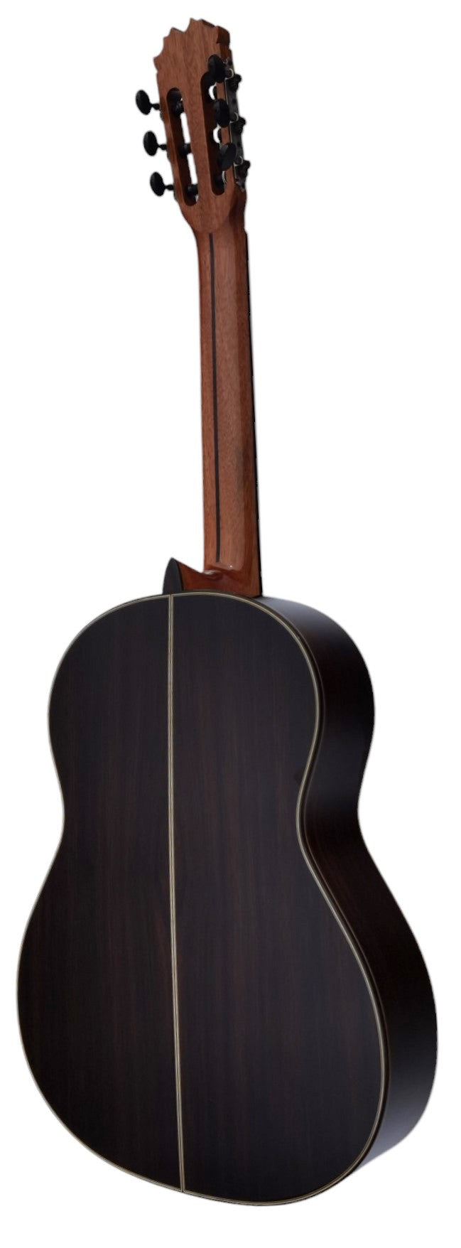 ATF-17NA (Ambar) Antonio De Toledo Guitarra Flamenca Negra de Palosanto - Acabado Brillo y Color Miel