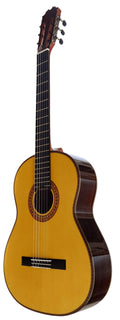 ATF-17NA (Ambar) Antonio De Toledo Guitarra Flamenca Negra de Palosanto - Acabado Brillo y Color Miel